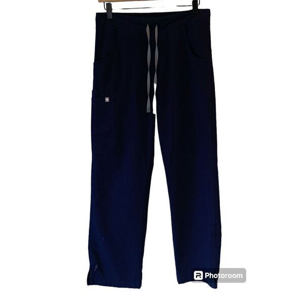 Figs Scrub Pants Dark Blue Size Small RN#142256 - Picture 1 of 5